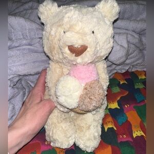 NWT Jellycat Oatus Bear with ice cream exclusive